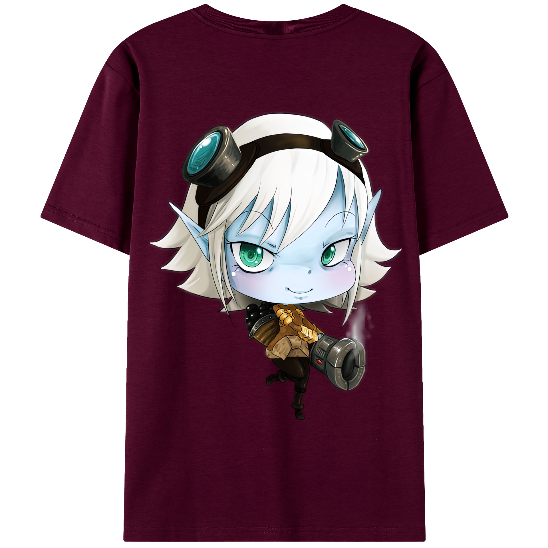 リーグ・オブ・レジェンド League of Legends LOL レディース半袖Tシャツ(バックプリント)
